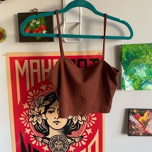 ✨ Rust Square neck tank top ✨